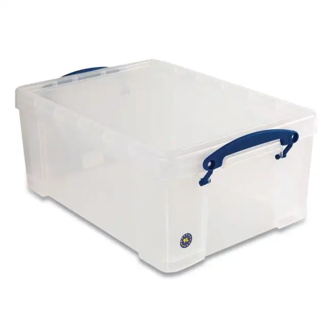 2.37 Gal Clear Blue Snap-Lid Storage Container
2.37 Gal Clear Blue Snap-Lid Storage Container