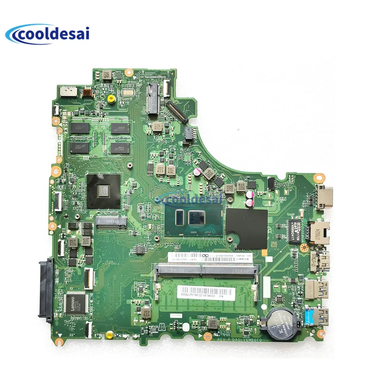 For Lenovo V310-15ISK V310-15IKB V510-15IKB Laptop Mainboard.DA0LV6MB6F0 Motherboard.CPU 3855U I3 I5 I7 6th 7th Gen CPU RAM 4GB
For Lenovo V310-15ISK V310-15IKB V510-15IKB Laptop Mainboard.DA0LV6MB6F0 Motherboard.CPU 3855U I3 I5 I7 6th 7th Gen CPU RAM 4GB