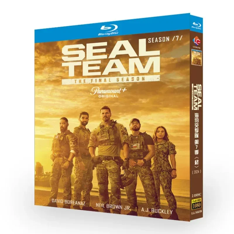 BD Blu-ray Disc Navy SEALs Season 7 American TV Series 1080p DVD Box Set with Chinese and English Subtitles
BD Blu-ray Disc Navy SEALs Season 7 American TV Series 1080p DVD Box Set with Chinese and English Subtitles
