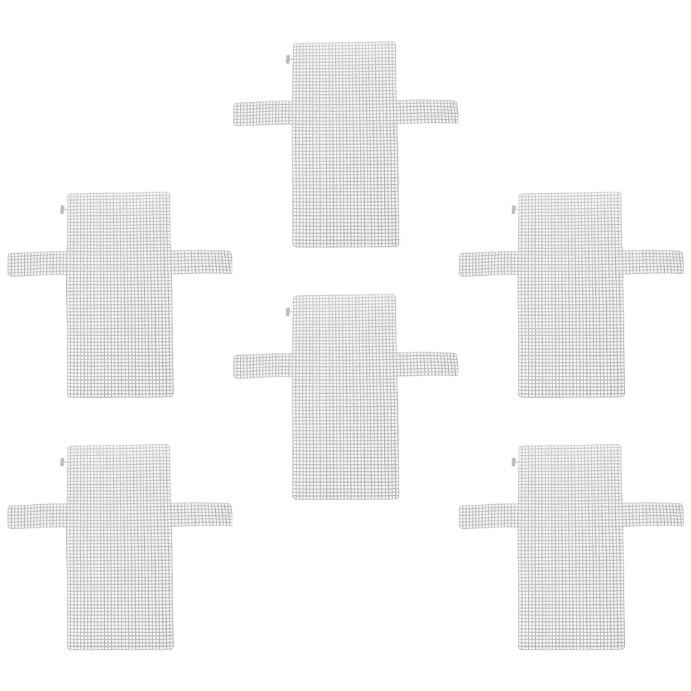 6Pcs Weaving Bag Plate Out Holes DIY Plastic Sheet for Knitting Braiding Crocheting Cross Stitch Sewing Crafts
6Pcs Weaving Bag Plate Out Holes DIY Plastic Sheet for Knitting Braiding Crocheting Cross Stitch Sewing Crafts