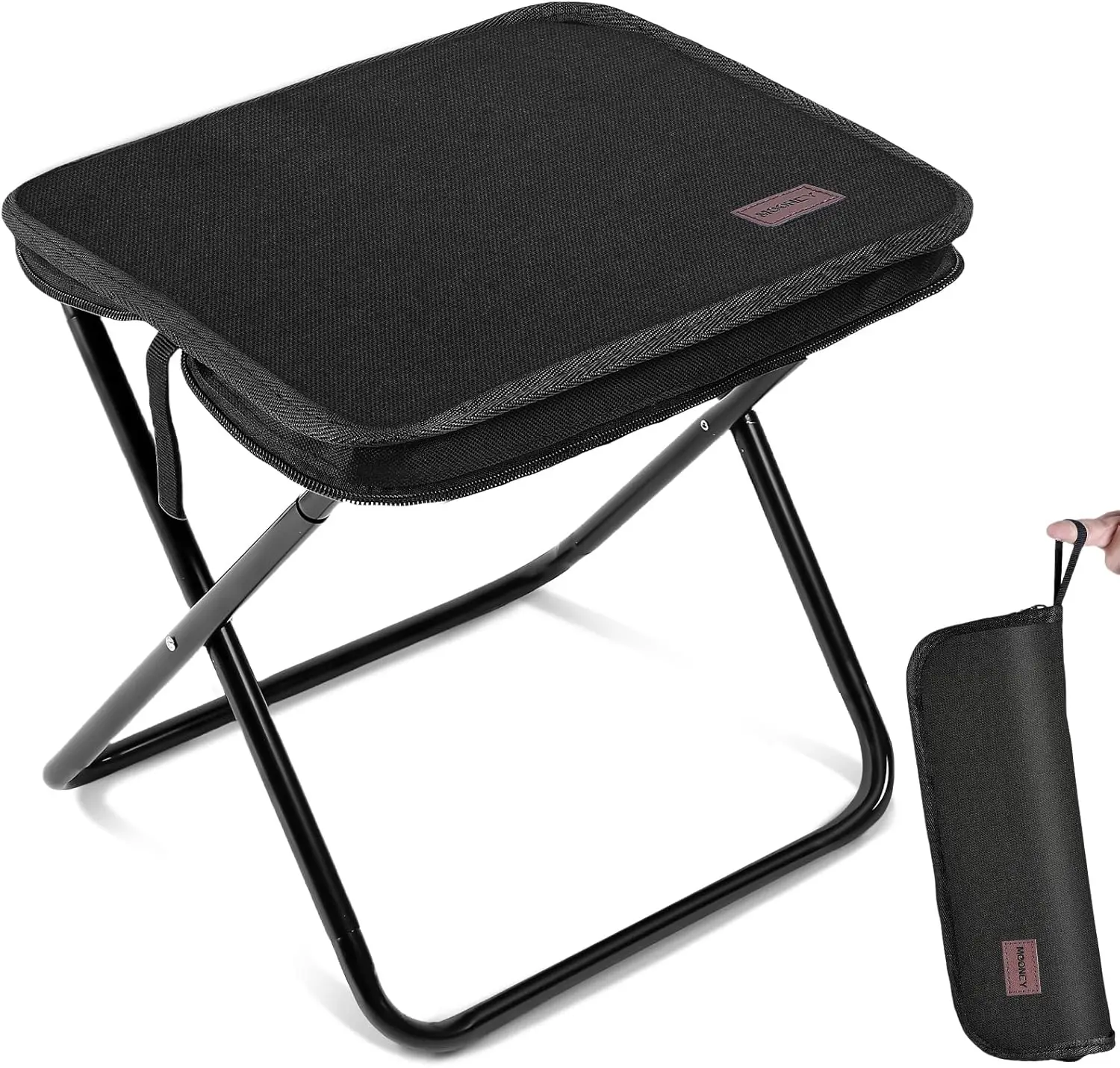 Portable Stool, 13 Inch Folding Stool for Adults, Ultralight Camping Stool for Hiking Fishing, Holds 265 LBS
Portable Stool, 13 Inch Folding Stool for Adults, Ultralight Camping Stool for Hiking Fishing, Holds 265 LBS