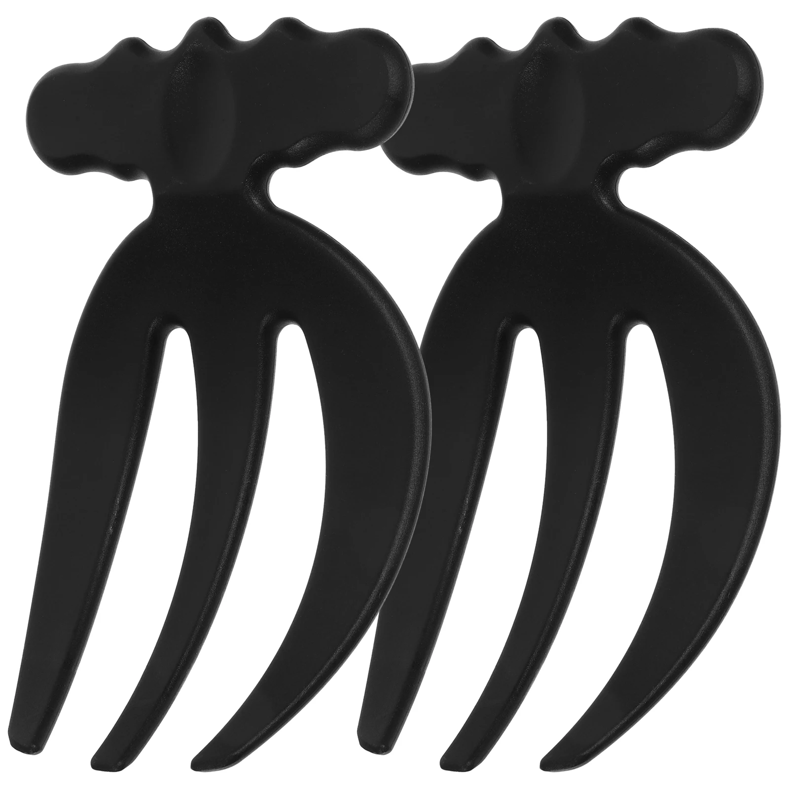 2 Pcs Salad Mixer Tools Fork Fruit Forks Cutlery Black Making Plastic Serving Utensils
2 Pcs Salad Mixer Tools Fork Fruit Forks Cutlery Black Making Plastic Serving Utensils