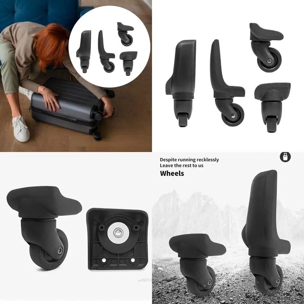 X5XA 4pcs Suitcase Replacement Set Easy to Install Ergonomic Luggage 360 Degree Rotation For Frequent
X5XA 4pcs Suitcase Replacement Set Easy to Install Ergonomic Luggage 360 Degree Rotation For Frequent