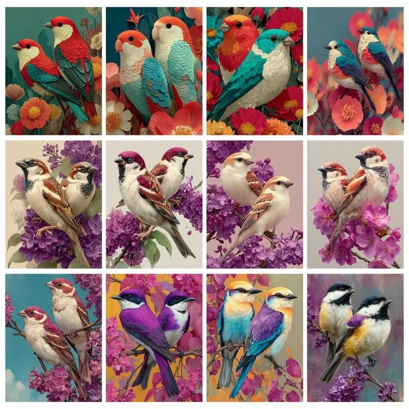 GATYZTORY DIY Frame Paint By Number Bird Aniaml For Adults Picture By Numbers Acrylic Paint On Canvas Home Decoration
GATYZTORY DIY Frame Paint By Number Bird Aniaml For Adults Picture By Numbers Acrylic Paint On Canvas Home Decoration