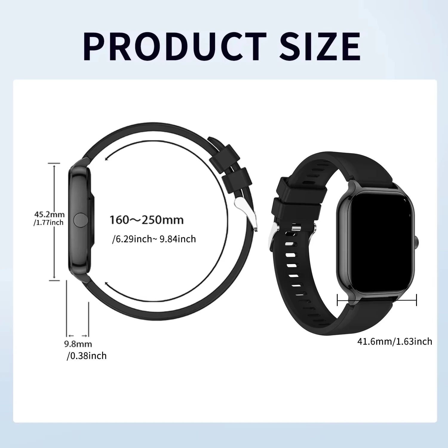 Smart watch, wireless calling /dial, multi -Sport ,Suitable men and women, sports watches, Custom Wallpaper
Smart watch, wireless calling /dial, multi -Sport ,Suitable men and women, sports watches, Custom Wallpaper