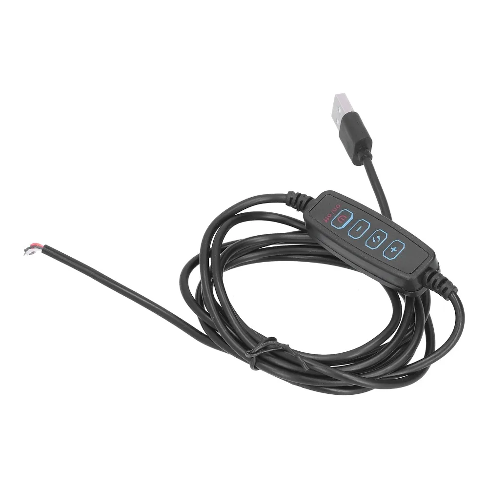 2PCS Universal DC 5V LED Light Switch Cord USB Brightness Adjustable LED Dimmer Extension Cable USB Dimmer Switch LED Strip
2PCS Universal DC 5V LED Light Switch Cord USB Brightness Adjustable LED Dimmer Extension Cable USB Dimmer Switch LED Strip