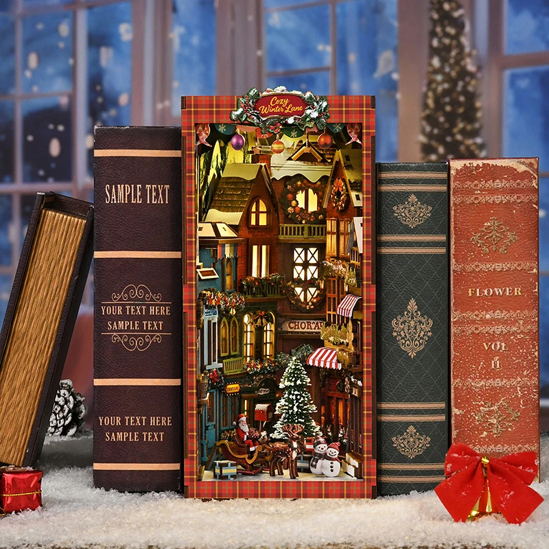 Mystery Book Nooks 3D Wooden Puzzle Building Blocks Miniature House Assembly Kit Creative Educational Toy
Mystery Book Nooks 3D Wooden Puzzle Building Blocks Miniature House Assembly Kit Creative Educational Toy