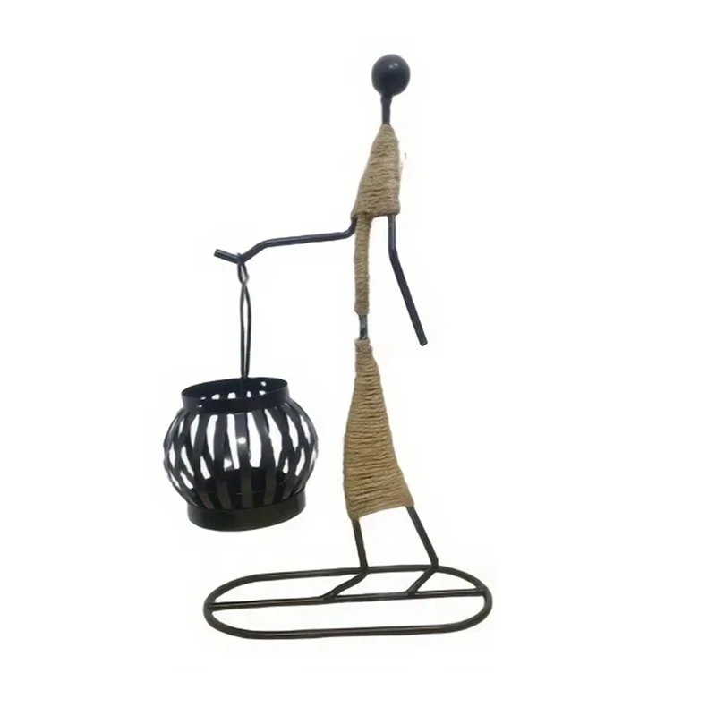AA22-Nordic Iron Candlestick Abstract Character Sculpture Candle Holder Table Atmosphere Lamp Not Contain Candles
AA22-Nordic Iron Candlestick Abstract Character Sculpture Candle Holder Table Atmosphere Lamp Not Contain Candles