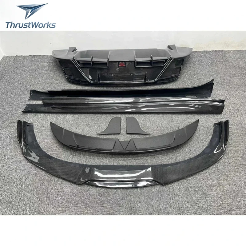 TOP Car Accessories C Style Body Kit Wet Carbon Fiber - Full Aero Package: Front Lip, Side Skirts, Rear Durle High Quality
TOP Car Accessories C Style Body Kit Wet Carbon Fiber - Full Aero Package: Front Lip, Side Skirts, Rear Durle High Quality