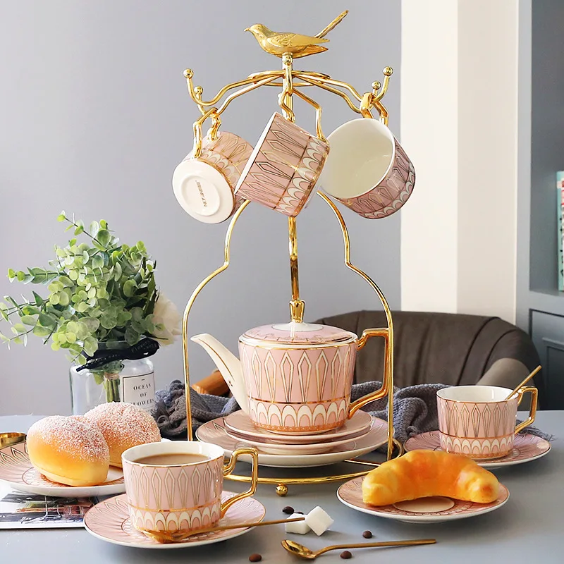 European Style Luxury Coffee Cup Home Cup Holder Living Room Decoration Holder British Style European Ceramic Cup Coffee Cup Set
European Style Luxury Coffee Cup Home Cup Holder Living Room Decoration Holder British Style European Ceramic Cup Coffee Cup Set