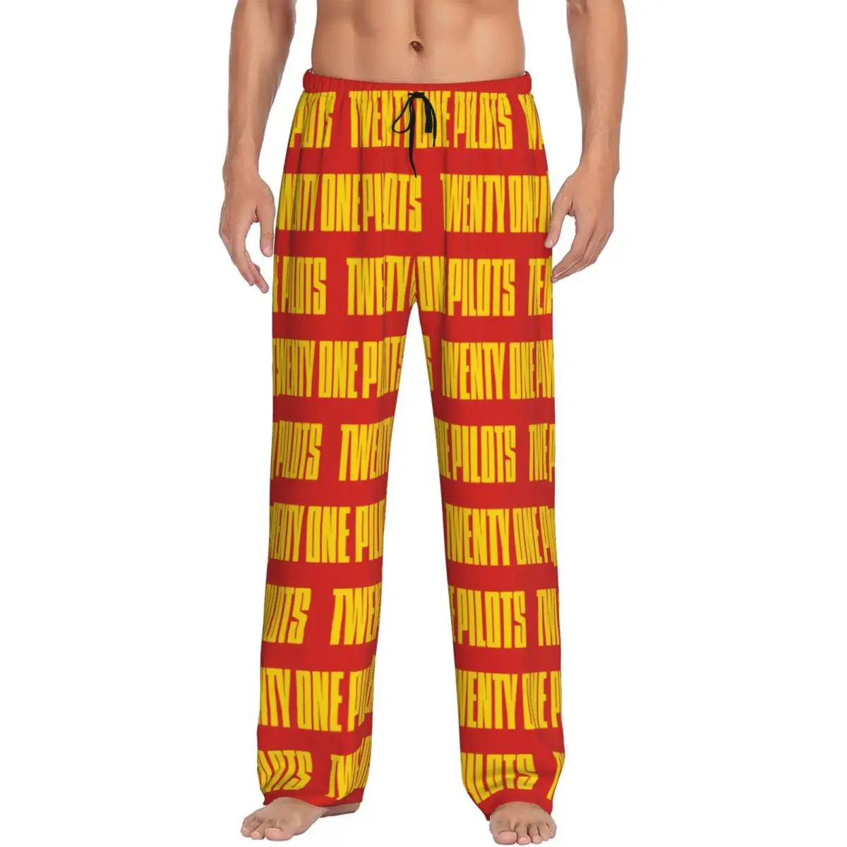 Custom Printed Hot T-Twentys One P-Pilots Logo Pajama Pants for Men Sleep Sleepwear Bottoms with Pockets
Custom Printed Hot T-Twentys One P-Pilots Logo Pajama Pants for Men Sleep Sleepwear Bottoms with Pockets