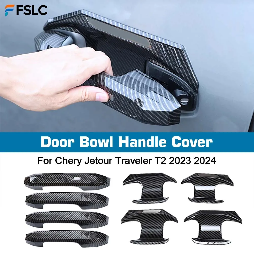 ⭐Genuine⭐ Car Decoration Door Bowl Handle Cover For Chery Jetour Traveler T2 2023 2024 Carbon Fiber Cars Accessories Styling
⭐Genuine⭐ Car Decoration Door Bowl Handle Cover For Chery Jetour Traveler T2 2023 2024 Carbon Fiber Cars Accessories Styling