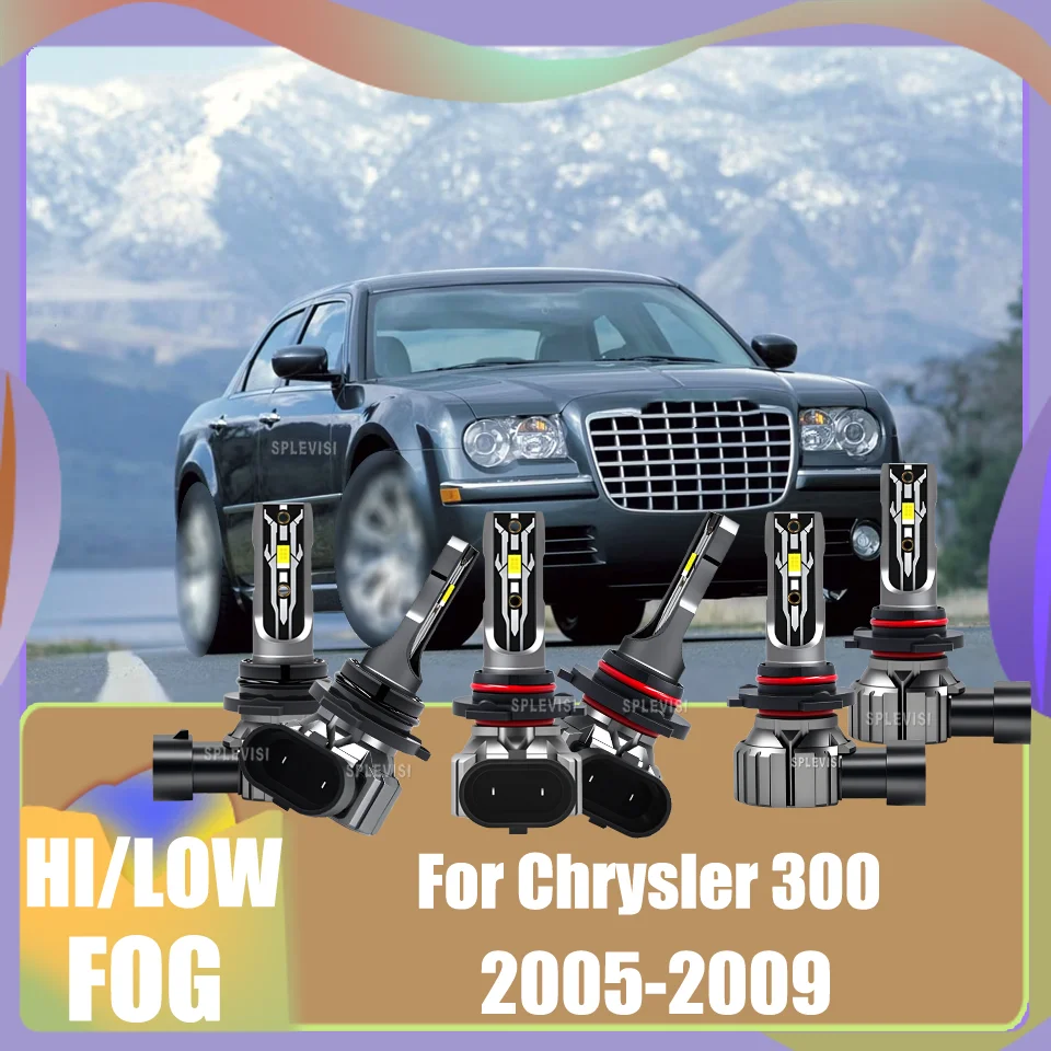 Upgrade 15000LM/Pair 9005 9006 9145 Car Lamp Headlight Foglight High Cost-Effective For Chrysler 300 2005 2006 2007 2008 2009
Upgrade 15000LM/Pair 9005 9006 9145 Car Lamp Headlight Foglight High Cost-Effective For Chrysler 300 2005 2006 2007 2008 2009