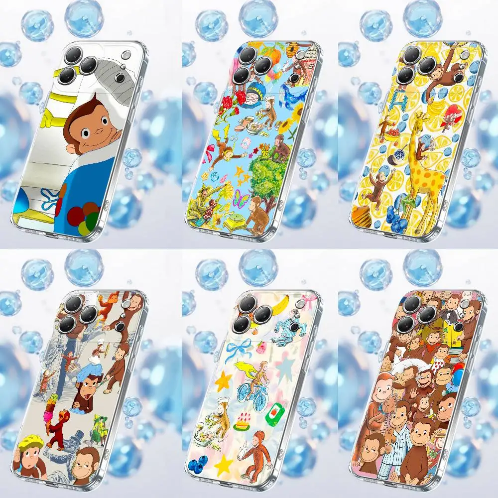 For Monkey C-Curious George Phone Case iPhone 12,16,11,14,13,17,15,Pro,Max,Plus,E,Air,Mini Transparent Cover
For Monkey C-Curious George Phone Case iPhone 12,16,11,14,13,17,15,Pro,Max,Plus,E,Air,Mini Transparent Cover