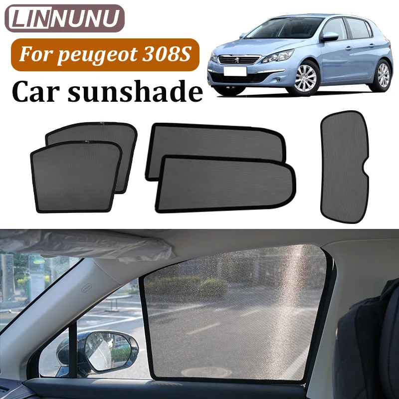 LINNUNU For peugeot 308 308S Hatchback Magenetic Car Sunshade Windshield Curtain Side Window Sun Shade UV Protection accessorie
LINNUNU For peugeot 308 308S Hatchback Magenetic Car Sunshade Windshield Curtain Side Window Sun Shade UV Protection accessorie