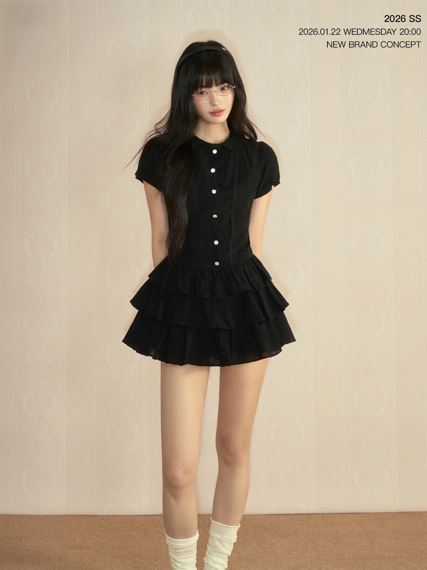POPWEST Original College Style Bubble Sleeve Shirt Dress Waist Cinched Versatile Spicy Girl A-Line Short Skirt for Women
POPWEST Original College Style Bubble Sleeve Shirt Dress Waist Cinched Versatile Spicy Girl A-Line Short Skirt for Women