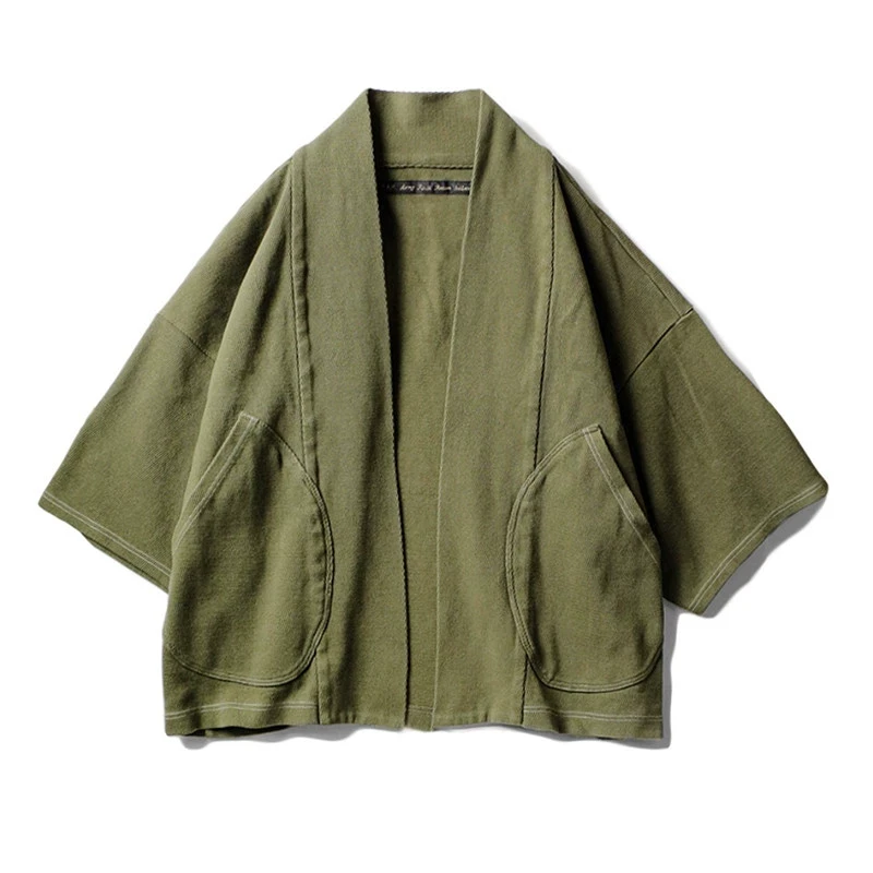 25FW Waed Wax Dye Short Sleeve Loose Fit Pure Cotton Breathable Kimono Shirt Jacket Japanese Hirata Hohiro Casual Wear Tops
25FW Waed Wax Dye Short Sleeve Loose Fit Pure Cotton Breathable Kimono Shirt Jacket Japanese Hirata Hohiro Casual Wear Tops