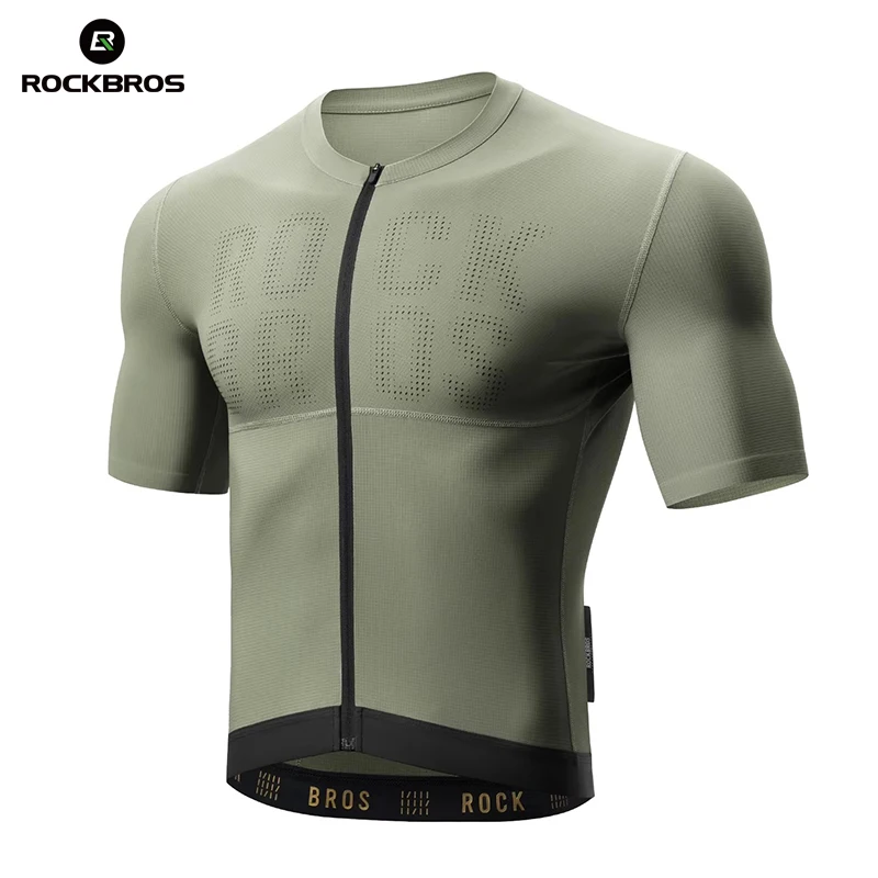 ROCKBROS Summer Cycling Jersey Men Shirts Lightweight High Elastic Breathable Short Sleeve MTB Road Cycling Clothing Bike Jersey
ROCKBROS Summer Cycling Jersey Men Shirts Lightweight High Elastic Breathable Short Sleeve MTB Road Cycling Clothing Bike Jersey