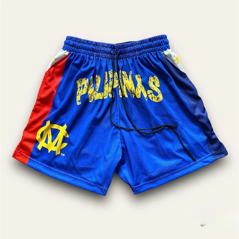 American Niche Luxury Fashion Trend New Men's Quick-drying Basketball Shorts Manila Culture Streetwear Comfortable Sports Shorts
American Niche Luxury Fashion Trend New Men's Quick-drying Basketball Shorts Manila Culture Streetwear Comfortable Sports Shorts