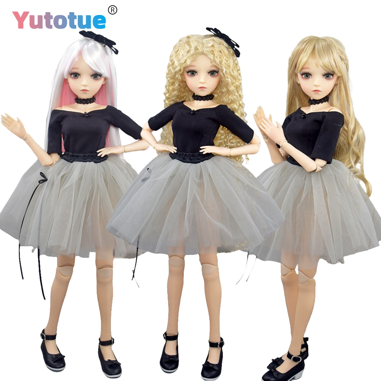 YUTOTUE 60cm Glitter Green Eyes Girl Doll Toy Upgrade Makeup Face Joint Female Body with Clothes Shoes Full Set
YUTOTUE 60cm Glitter Green Eyes Girl Doll Toy Upgrade Makeup Face Joint Female Body with Clothes Shoes Full Set