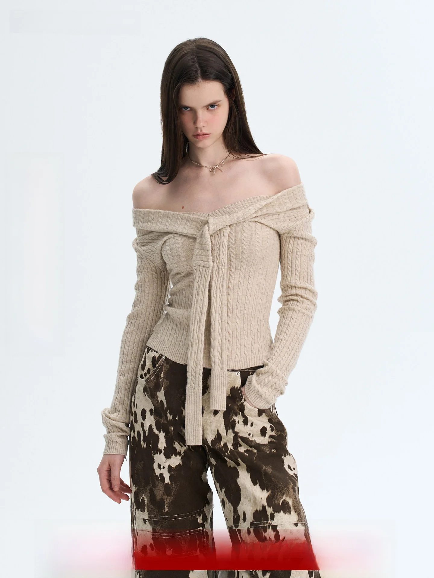 Retro Sle Women's Knitted Wool Sweater Fake Two-Piece Bow-Tie Base Layer Long Sve ort Length Nylon Wool Acrylic Fiber
Retro Sle Women's Knitted Wool Sweater Fake Two-Piece Bow-Tie Base Layer Long Sve ort Length Nylon Wool Acrylic Fiber