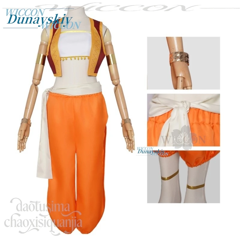 New Outfit Ram Cosplay Anime Re Zero Costume Exotic Touch Dancing Suit Sexy Tube Top Orange Pants Wig Bikini Halloween Christmas
New Outfit Ram Cosplay Anime Re Zero Costume Exotic Touch Dancing Suit Sexy Tube Top Orange Pants Wig Bikini Halloween Christmas