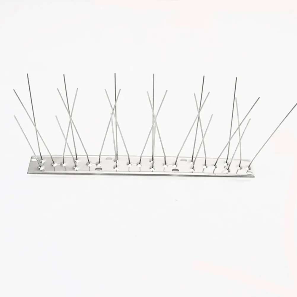 Комплект шипов из нержавеющей стали с пластиковым основанием для отпугивания птиц: для забора, крыши, сада, газона, от голубей
Комплект шипов из нержавеющей стали с пластиковым основанием для отпугивания птиц: для забора, крыши, сада, газона, от голубей