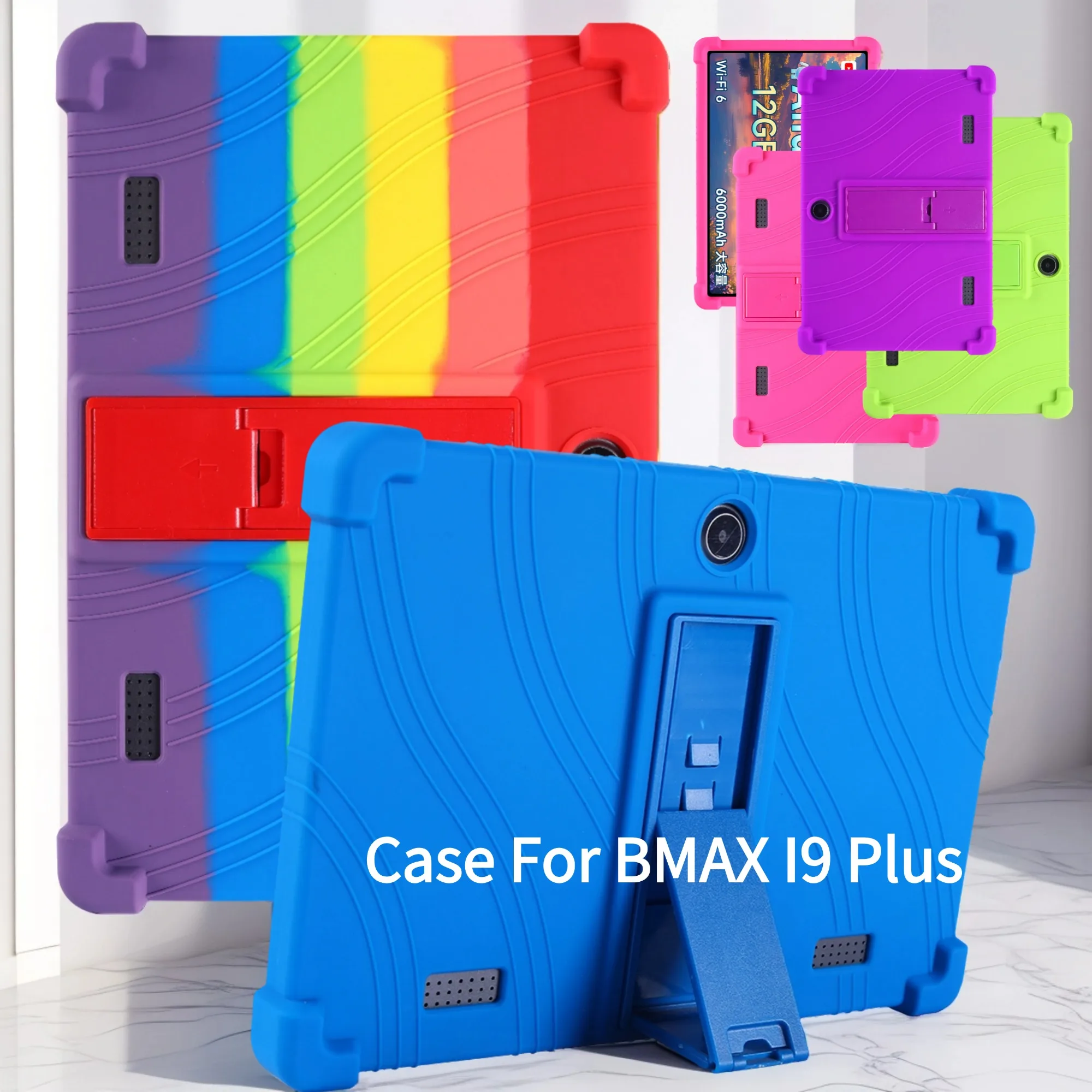 Tablet Protective Shell for BMAX I9Plus Tablet Safe Shockproof Silicone Stand Cover Heavy DutyShockproof Rugged Protective Case
Tablet Protective Shell for BMAX I9Plus Tablet Safe Shockproof Silicone Stand Cover Heavy DutyShockproof Rugged Protective Case