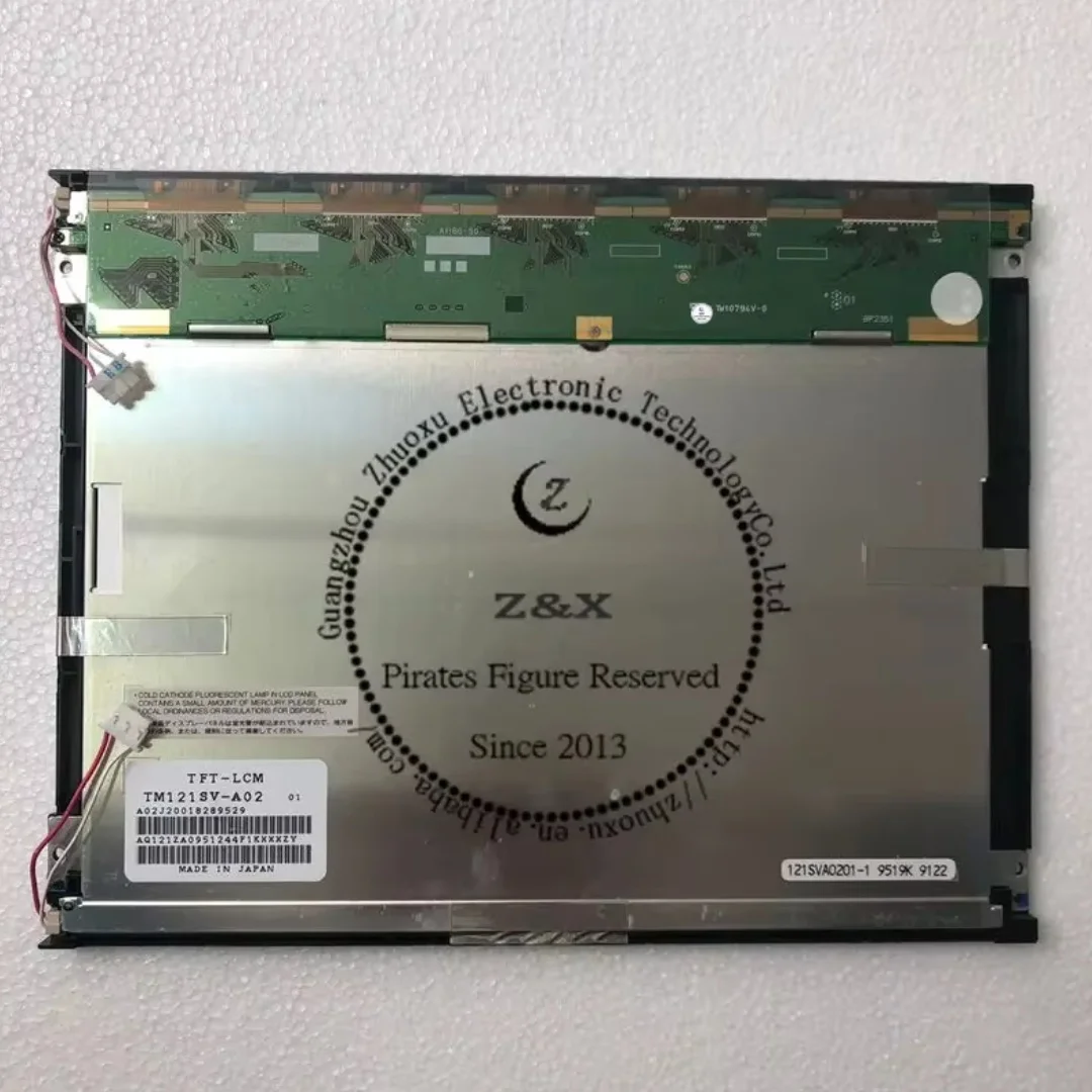 TM121SV-A02/TM121SV-A01/L5S30548P00 Original 12.1 Inch Industrial LCD Display Screen for Sanyo
TM121SV-A02/TM121SV-A01/L5S30548P00 Original 12.1 Inch Industrial LCD Display Screen for Sanyo