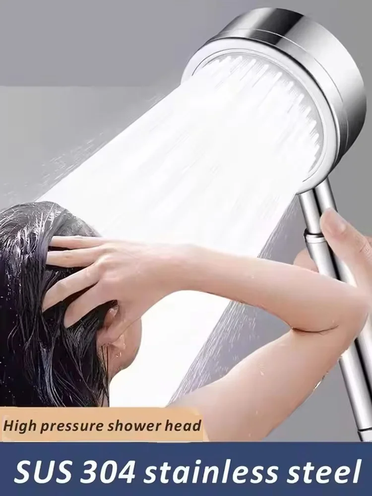 Upgraded SUS304 Stainless Steel Bathroom Shower Head High Pressure Water Saving Sprayer Nozzle Supercharged Handheld Showerhead
Upgraded SUS304 Stainless Steel Bathroom Shower Head High Pressure Water Saving Sprayer Nozzle Supercharged Handheld Showerhead