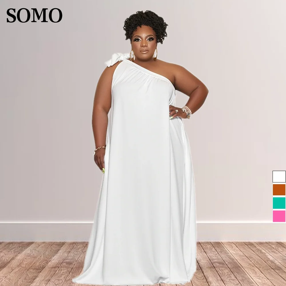 2022 Summer Dress Plus Size Women Solid Loose Sleeveless Off Shoulder Sexy Bandage Maxi Long Dresses Wholesale Dropshipping
2022 Summer Dress Plus Size Women Solid Loose Sleeveless Off Shoulder Sexy Bandage Maxi Long Dresses Wholesale Dropshipping