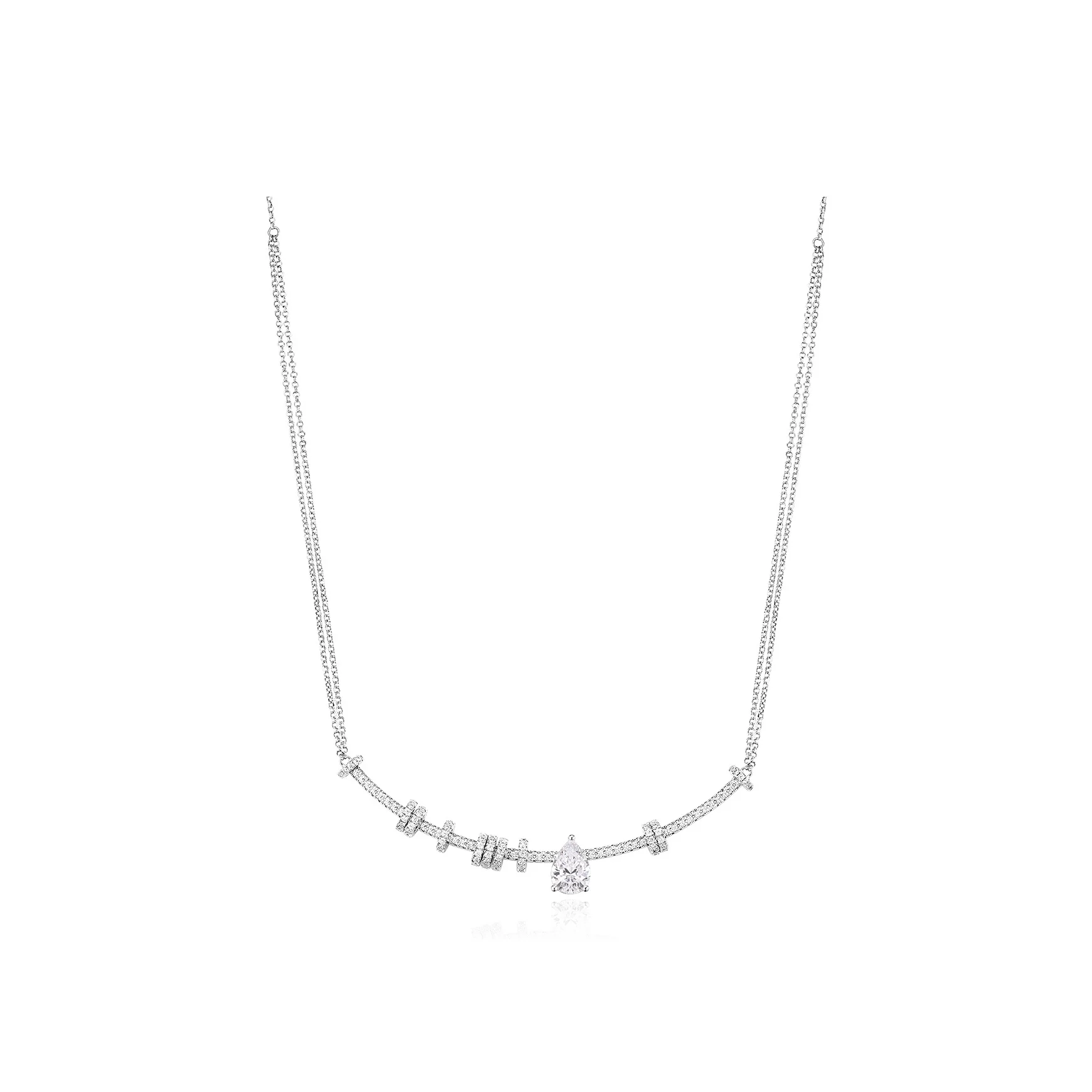 Apm Monaco Necklaces Women's Silver AC6818OX
Apm Monaco Necklaces Women's Silver AC6818OX