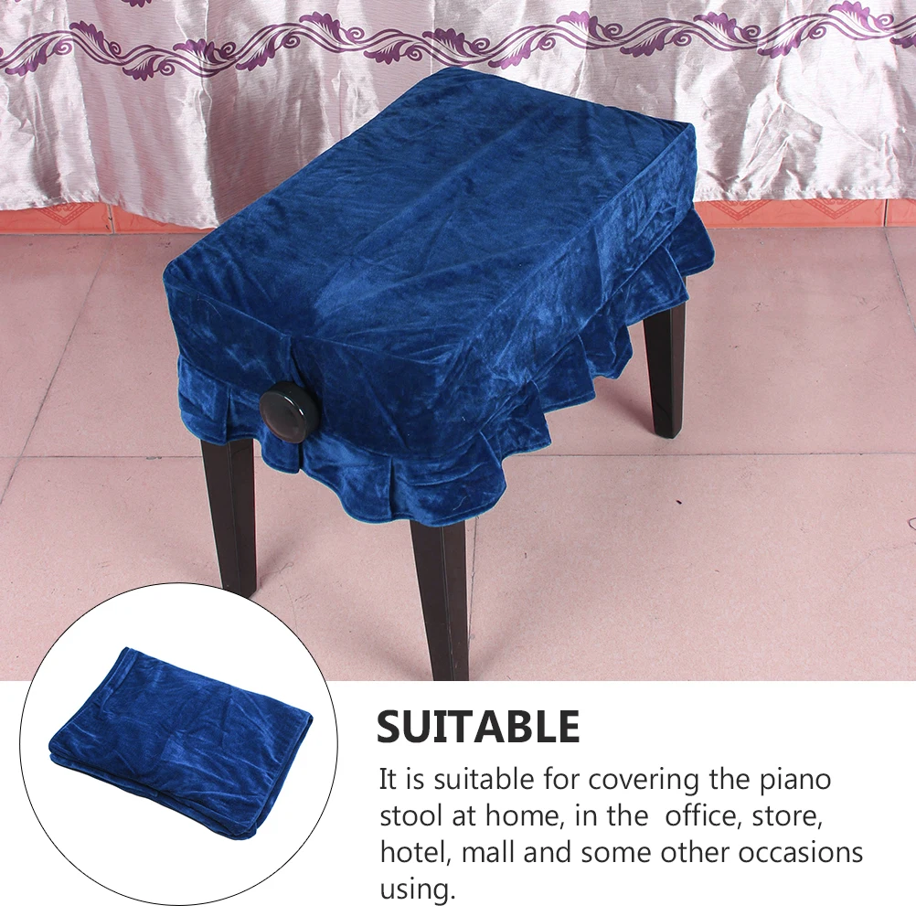 Single Pleuche Piano Stool Cover Premium Quality Scratch Resistant Seat Protector for Home Office Hotel Use Piano Stool Cover
Single Pleuche Piano Stool Cover Premium Quality Scratch Resistant Seat Protector for Home Office Hotel Use Piano Stool Cover