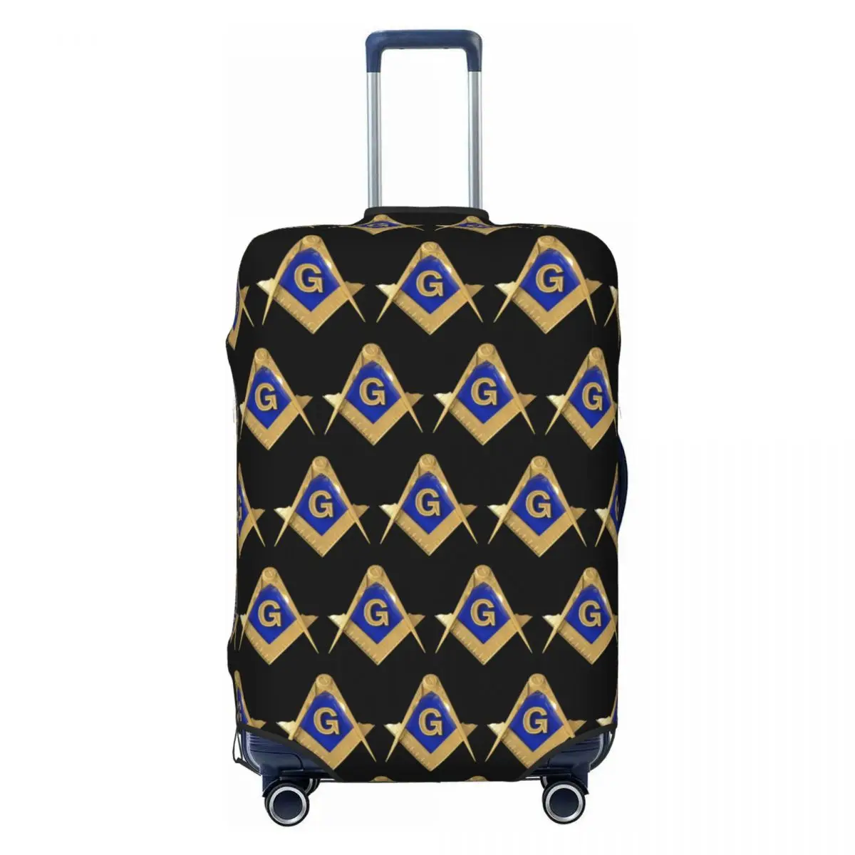 Gold Square Compass Masonic Freemason Luggage Cover Elastic Freemasonry Mason Travel Suitcase Protective Covers Fits 18-32 Inch
Gold Square Compass Masonic Freemason Luggage Cover Elastic Freemasonry Mason Travel Suitcase Protective Covers Fits 18-32 Inch