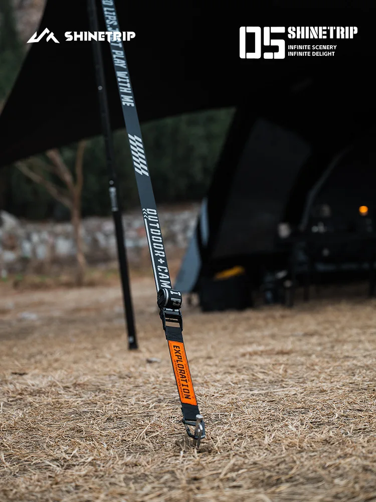 ShineTrip 05 Tactical-Style Wind Rope And Tie-Down Strap Canopy Pole Decoration And Custom-Patterned Webbing (Nylon-Look)
ShineTrip 05 Tactical-Style Wind Rope And Tie-Down Strap Canopy Pole Decoration And Custom-Patterned Webbing (Nylon-Look)