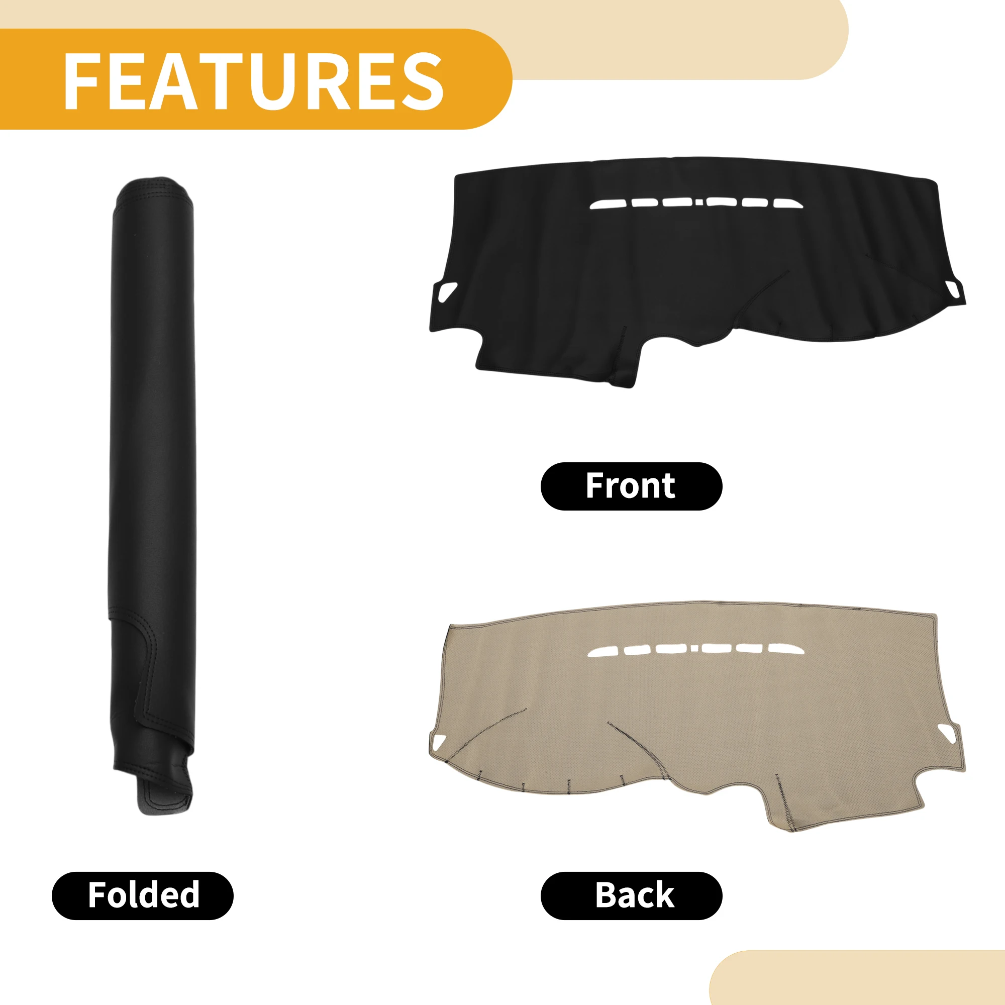 UXCELL Dashboard Cover for Ford Focus 2 MK2 2005-2011 Dash Cover Mat Carpet Center Console Dash Cover Mat Car Interior Anti-Slip
UXCELL Dashboard Cover for Ford Focus 2 MK2 2005-2011 Dash Cover Mat Carpet Center Console Dash Cover Mat Car Interior Anti-Slip