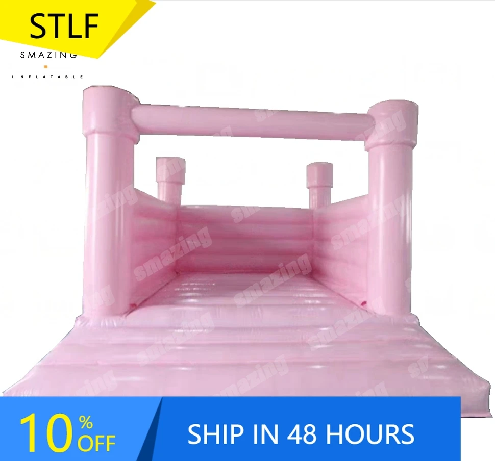 STLFCommercial Pink Bouncy Castle For Children High Quality Outdoors Jumping Castle For Kids
STLFCommercial Pink Bouncy Castle For Children High Quality Outdoors Jumping Castle For Kids