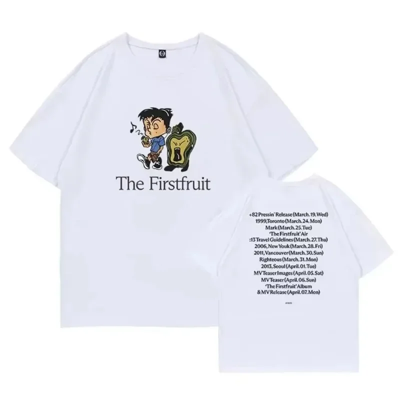 Summer 2025 Men's Korean singer Mark the firstfruit album print T-shirt, Kpop Korean style fashionable short-sleeved top
Summer 2025 Men's Korean singer Mark the firstfruit album print T-shirt, Kpop Korean style fashionable short-sleeved top