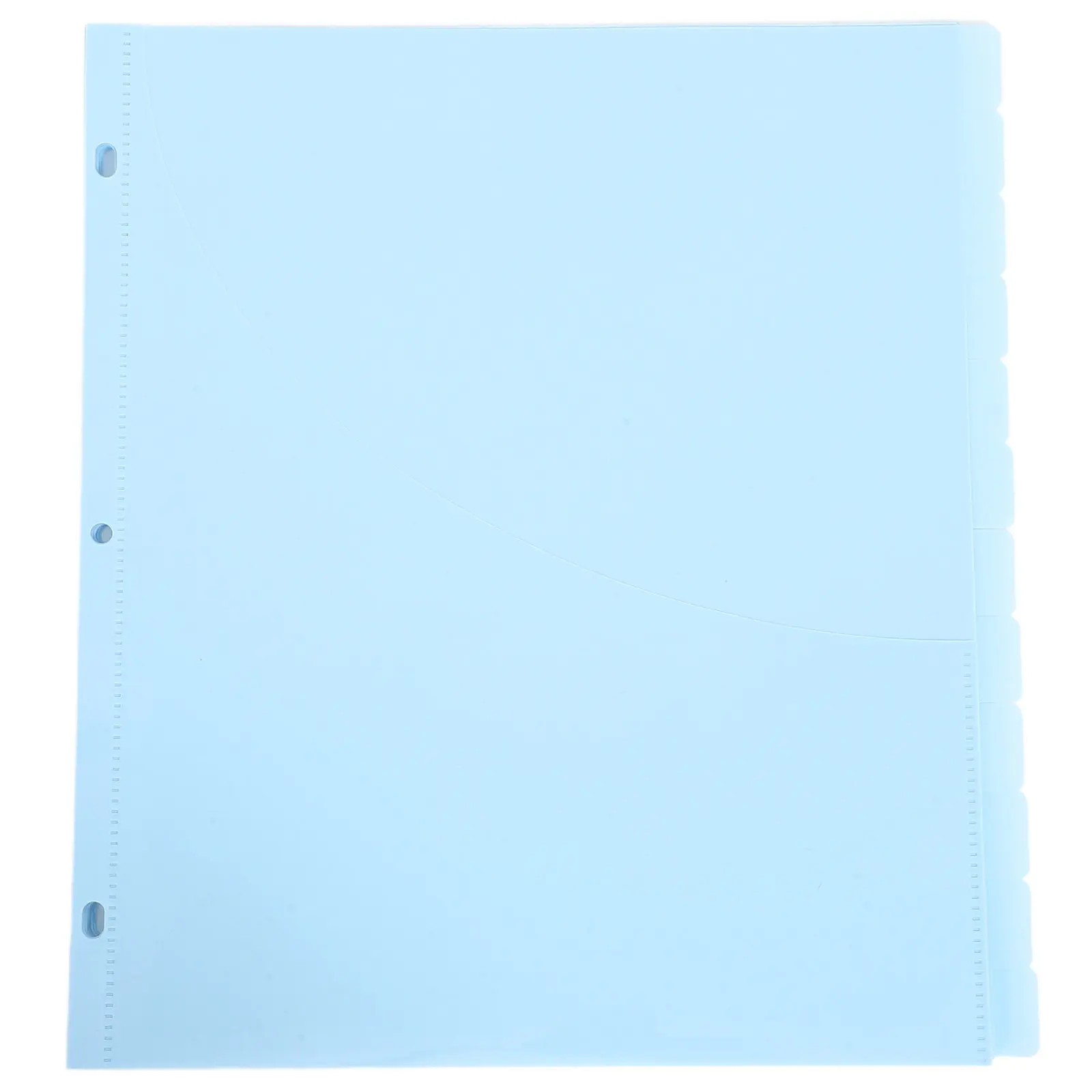 12Pcs File Folder Organizer PP 3-Hole Binder Pockets Budget Document Dividers Loose Leaf Binder Inserts for Work School
12Pcs File Folder Organizer PP 3-Hole Binder Pockets Budget Document Dividers Loose Leaf Binder Inserts for Work School