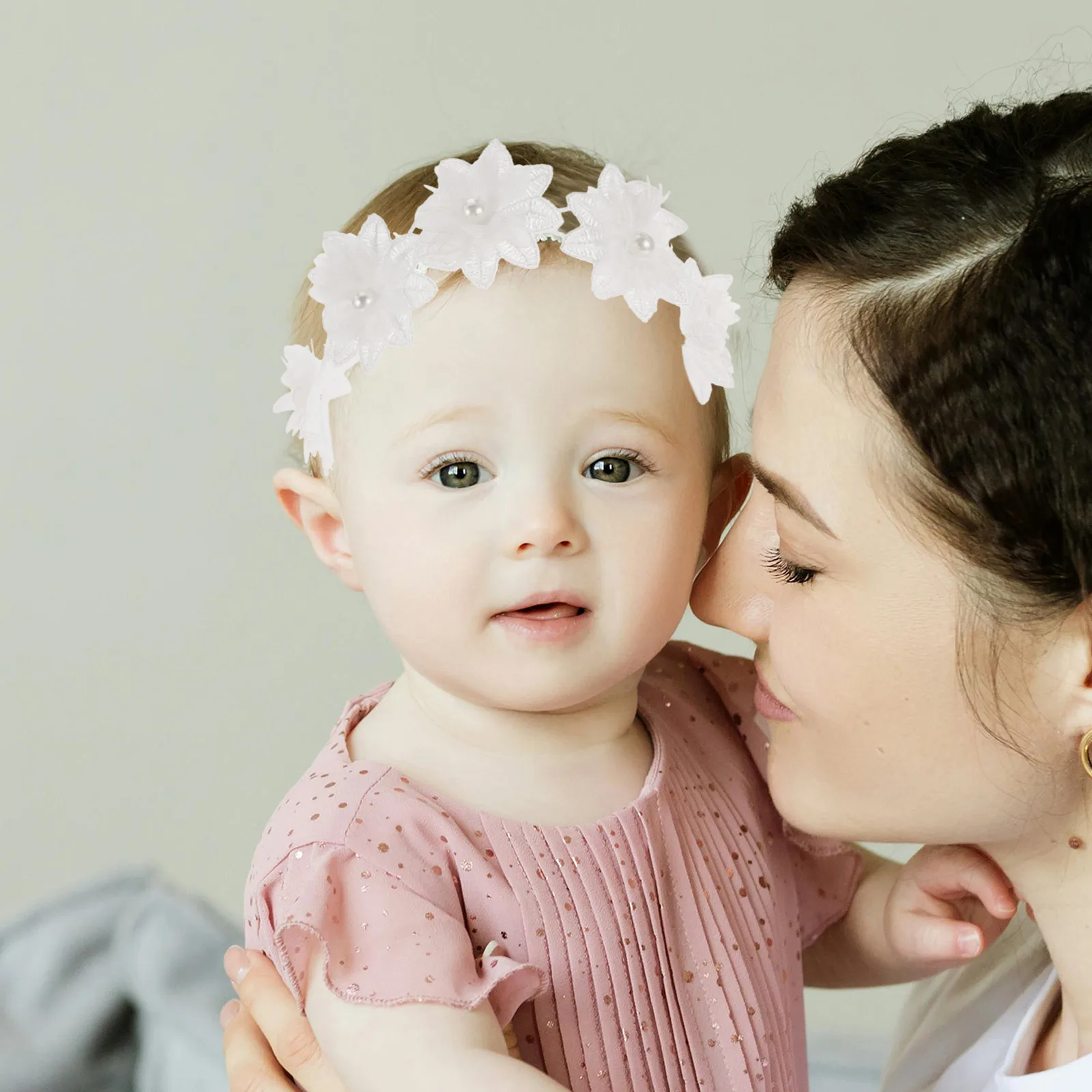 Baby Lace Headband Soft Flower Crown Bow Floral Headwrap for Newborn Toddlers Birthday Party Photo Props Newborn Baby Photo Prop
Baby Lace Headband Soft Flower Crown Bow Floral Headwrap for Newborn Toddlers Birthday Party Photo Props Newborn Baby Photo Prop