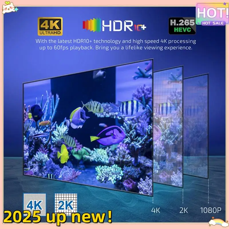 TV98 TV Box 1G + 8G 2,4G и 5G Wi-Fi Allwinner H313 4Kx2k Android 12 Телеприставка TV98 Медиаплеер Прочная многоразовая вилка европейского стандарта
TV98 TV Box 1G + 8G 2,4G и 5G Wi-Fi Allwinner H313 4Kx2k Android 12 Телеприставка TV98 Медиаплеер Прочная многоразовая вилка европейского стандарта
