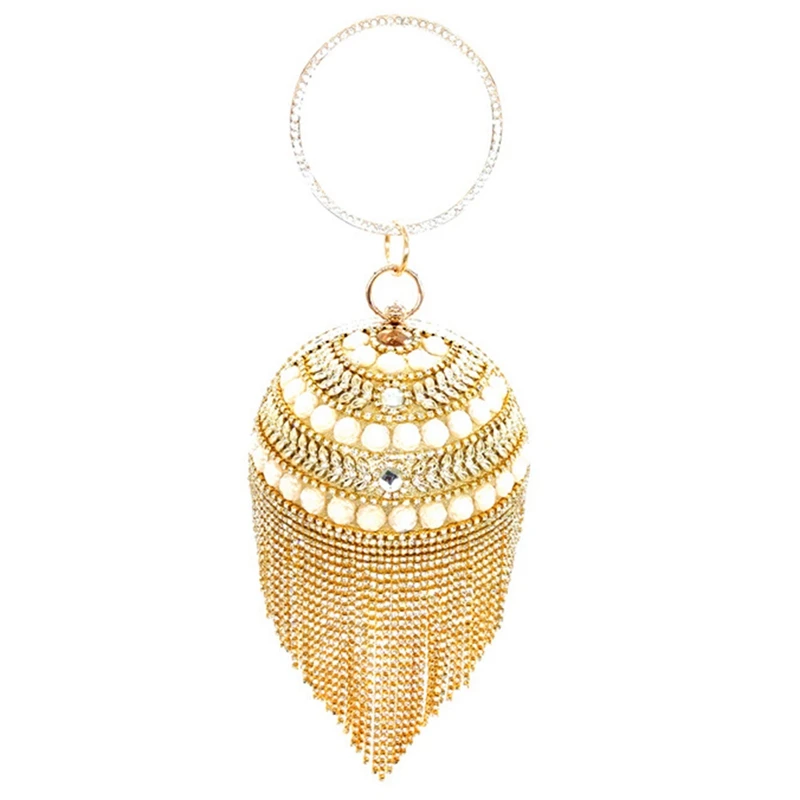 Hot Kf-Fashion Round Cosmetic Bag Female Bag Portable Rhinestone Evening Dress Bag Party Wallet Wedding Dress Bag
Hot Kf-Fashion Round Cosmetic Bag Female Bag Portable Rhinestone Evening Dress Bag Party Wallet Wedding Dress Bag
