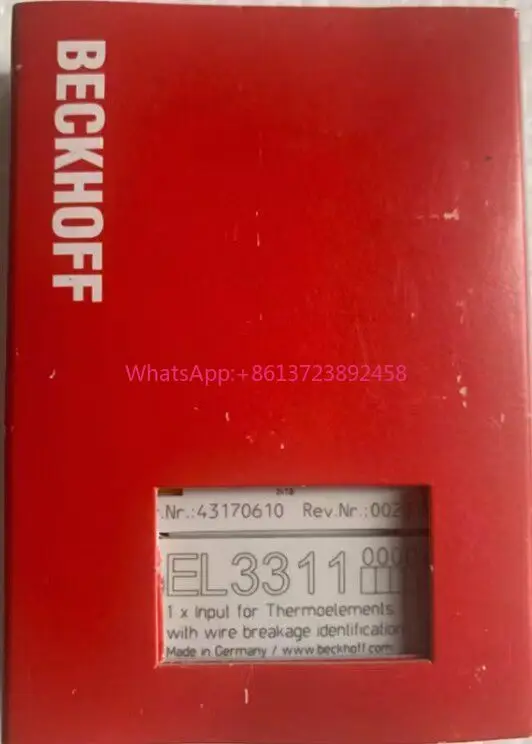 Beckhoff EL3311 module brand new and original High quality
Beckhoff EL3311 module brand new and original High quality