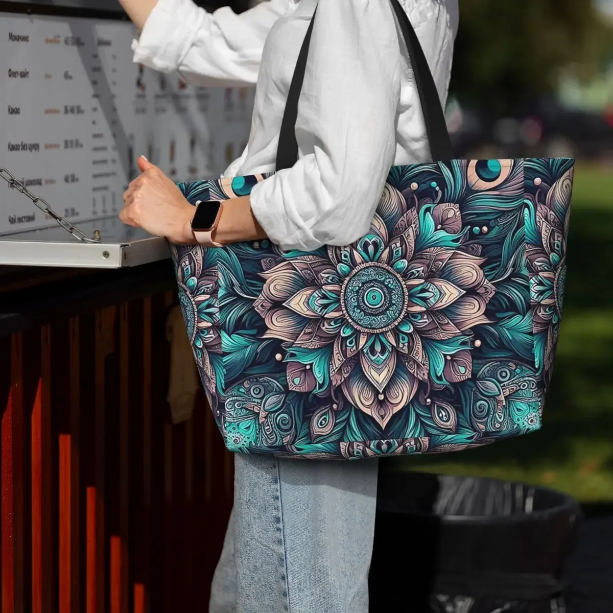 Peacock Feathers Beach Tote Bag Sport Gym Yoga Duffle Large Tote Bag Women Travel Bag Fitness bag
Peacock Feathers Beach Tote Bag Sport Gym Yoga Duffle Large Tote Bag Women Travel Bag Fitness bag