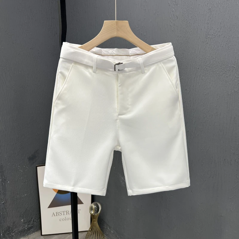 Men's Clothing White Black Solid Color Korean Style Shorts Summer Slim Fit Casual Lightweight Comfortable Trendy Versatile New
Men's Clothing White Black Solid Color Korean Style Shorts Summer Slim Fit Casual Lightweight Comfortable Trendy Versatile New