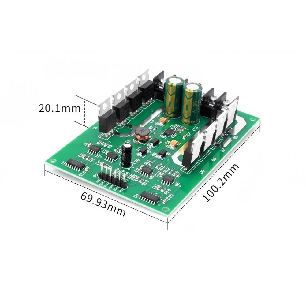 10A Dual Channel DC Motor Driver Board High Power 3-36V 0-99% PWM Duty Cycle Bridge Motor Controller with Strong Brake Function
10A Dual Channel DC Motor Driver Board High Power 3-36V 0-99% PWM Duty Cycle Bridge Motor Controller with Strong Brake Function
