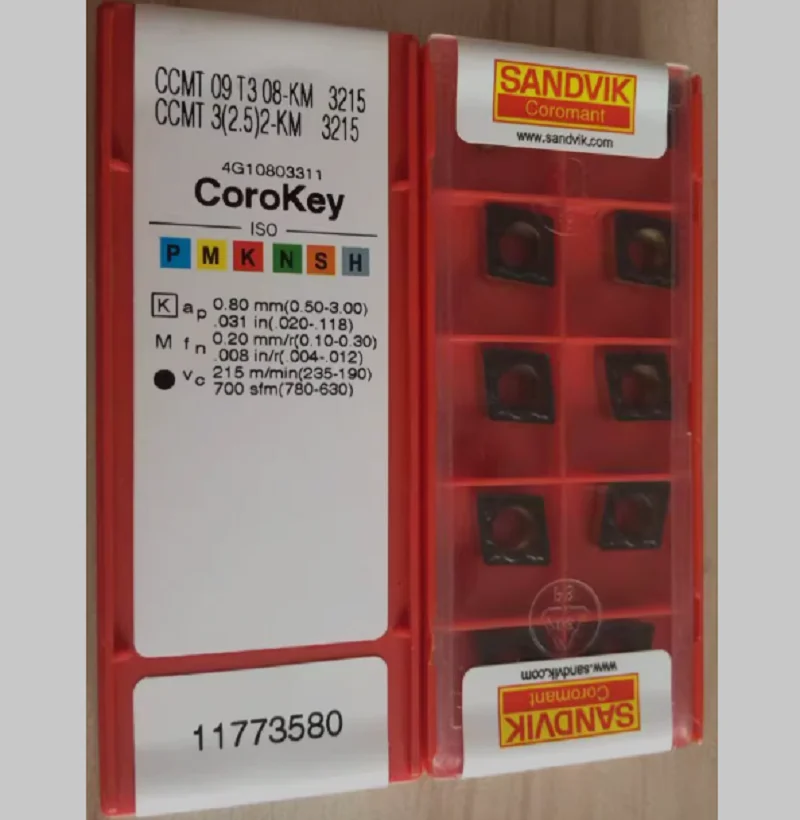 CCMT09T308-KM 3215 Alloy blade 10 PCS
CCMT09T308-KM 3215 Alloy blade 10 PCS