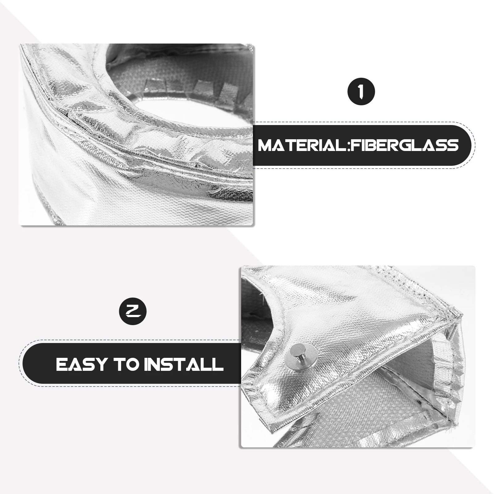 Fiberglass Turbo Blanket Heat Resistant Turbocharger Protector Easy Install Reusable Car Motorcycle Racing Off-Road Turbo
Fiberglass Turbo Blanket Heat Resistant Turbocharger Protector Easy Install Reusable Car Motorcycle Racing Off-Road Turbo