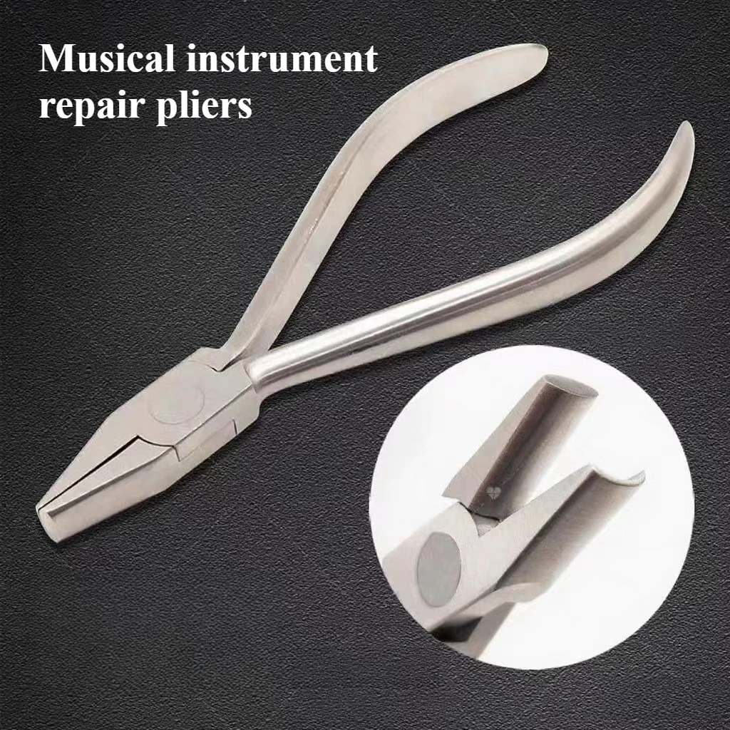 Saxophone, flute, clarinet, trumpet, tuba, repair pliers for brass instruments, musical instrument repair tools 
Saxophone, flute, clarinet, trumpet, tuba, repair pliers for brass instruments, musical instrument repair tools