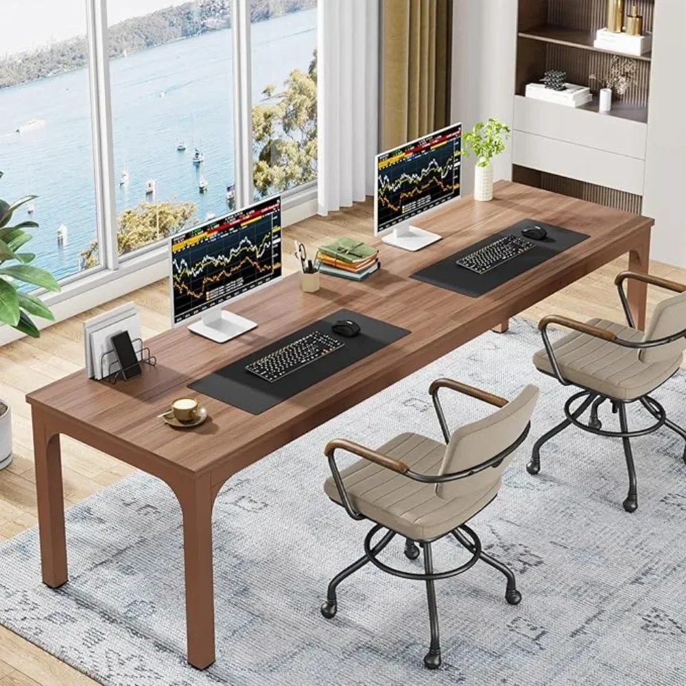 78.7 Inches Extra Long Computer Desk 2 Person Desk, Double Long Desk, Workstaion for Home Office
78.7 Inches Extra Long Computer Desk 2 Person Desk, Double Long Desk, Workstaion for Home Office